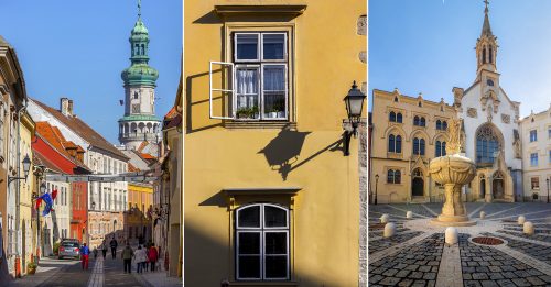 Egy őszi soproni kirándulás belvárosi hangulatai, avagy első soproni utam emlékképei